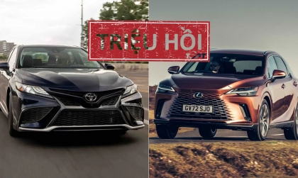 Hơn 1,12 triệu chiếc Toyota và Lexus bị triệu hồi trên toàn cầu vì cảm biến điều khiển túi khí